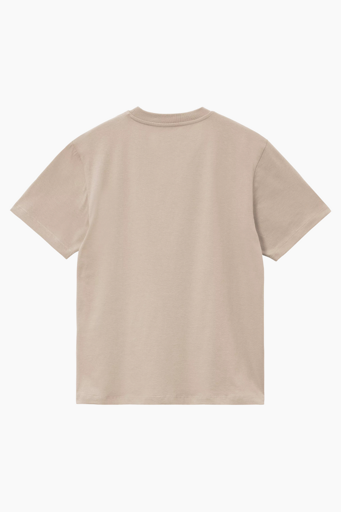 W' S/S Pocket T-shirt - Fleur De Sel - Carhartt WIP