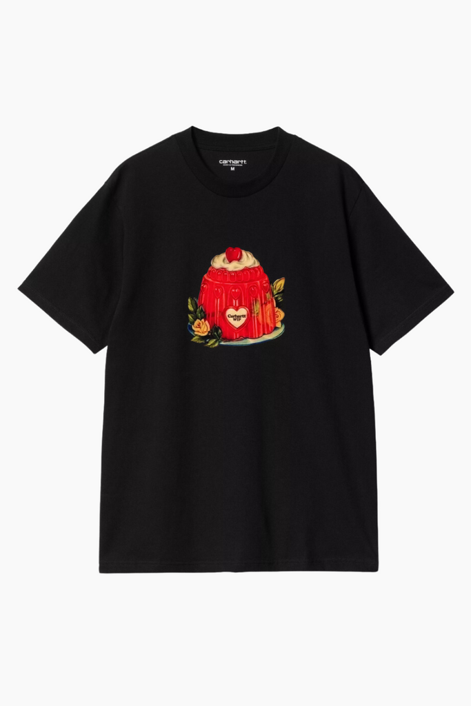 W' S/S Pudding T-Shirt - Black - Carhartt WIP