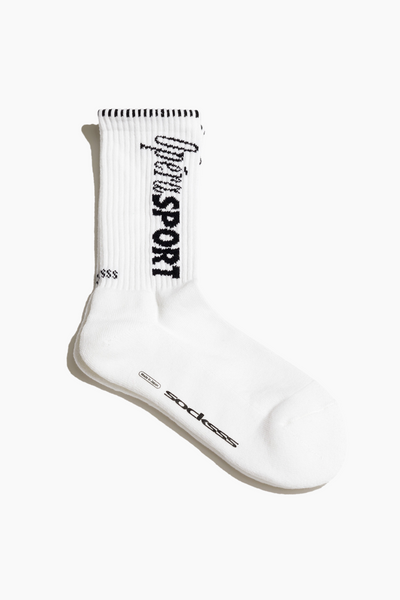 X Socksss Low - White - OpéraSPORT