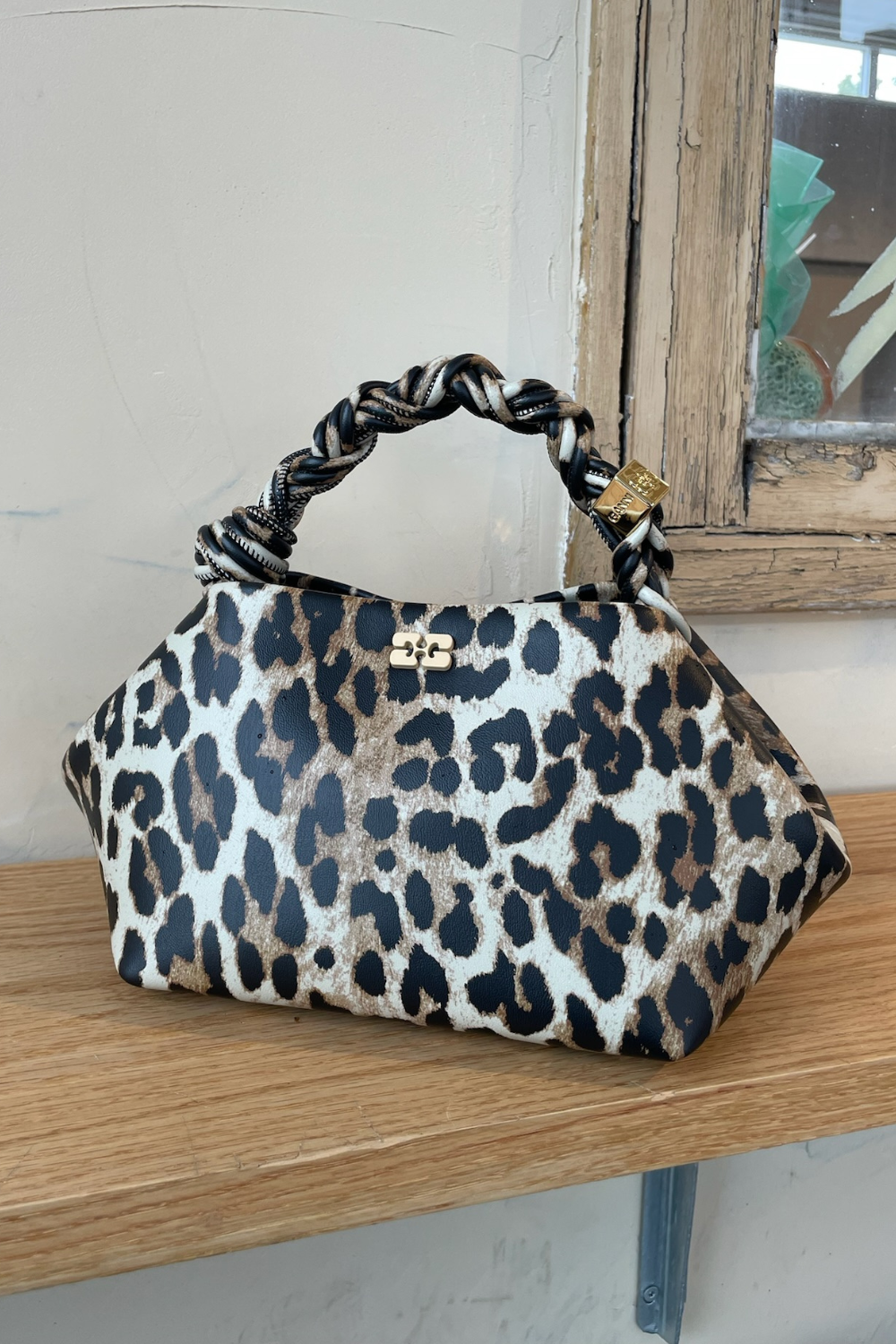 Ganni Bou Bag Small Print A6494 - Leopard - GANNI