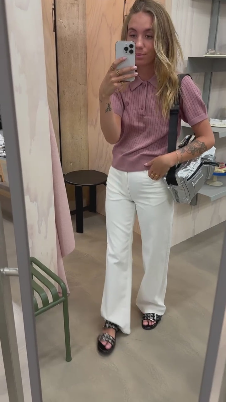 Nicette Jeans - White Denim - Baum und Pferdgarten