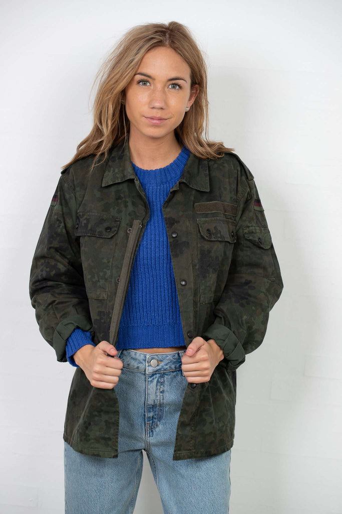 Vintage Army Jacket - grön - QNTS