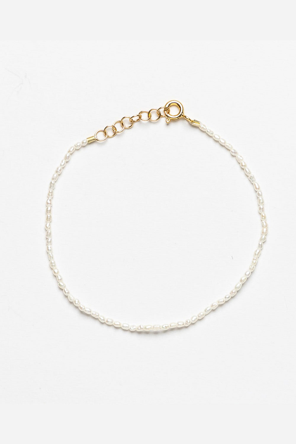 Tiny Pearl Armband - Guld - Sorelle